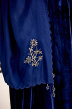 Zarmina Velvet Shahi Suit Set
