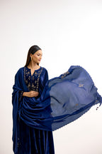 Zarmina Velvet Shahi Suit Set