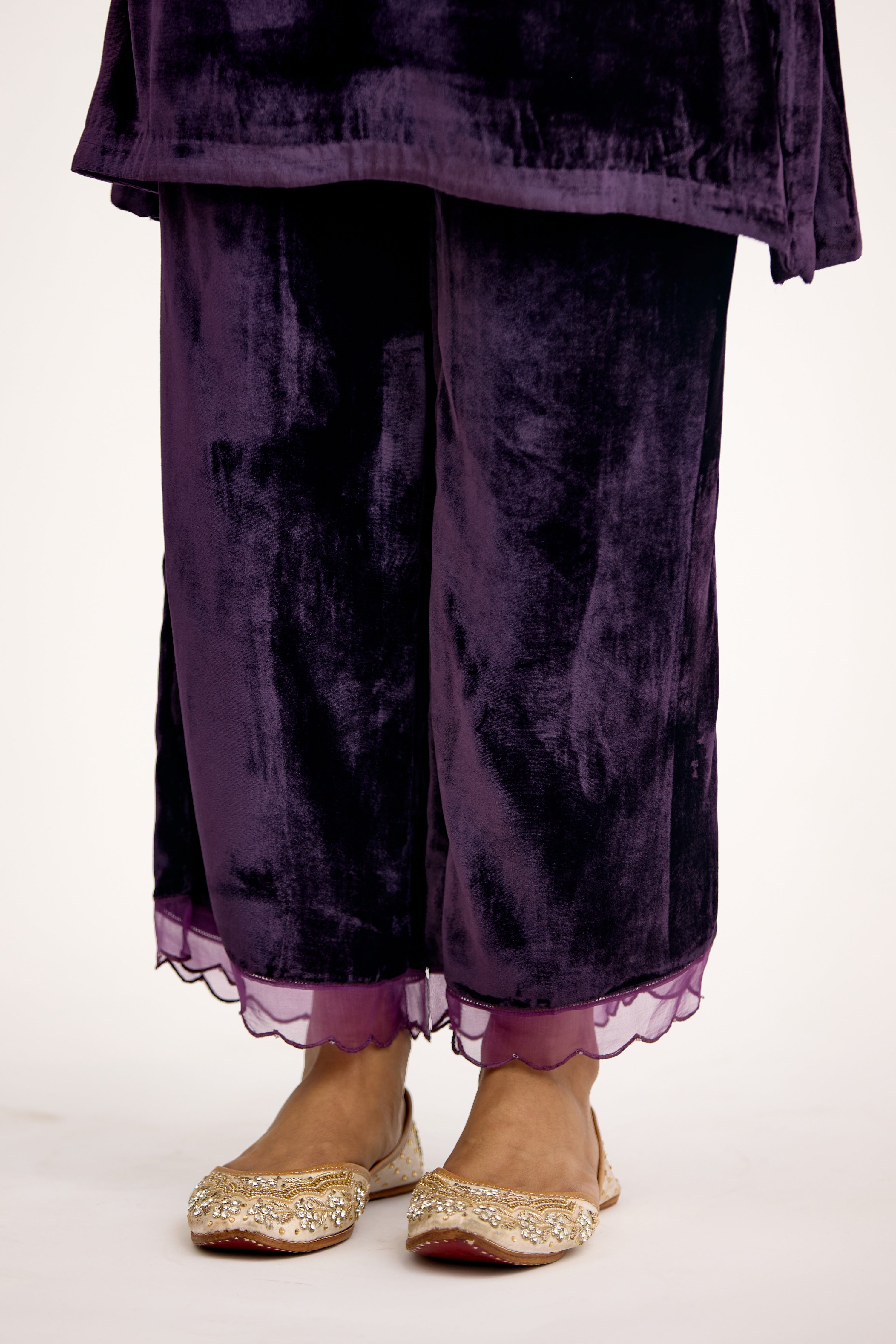 Velvet Royale Resham Zardosi Co-Ord Set