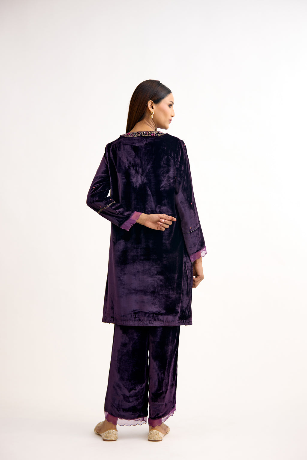 Velvet Royale Resham Zardosi Co-Ord Set