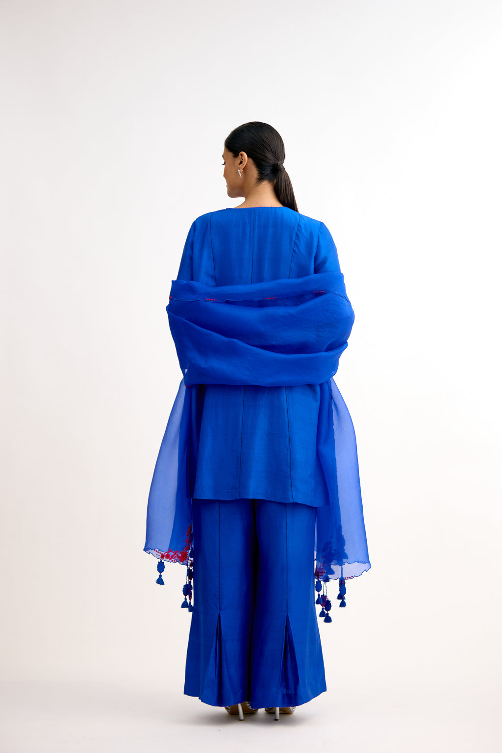 Rajwada Duppion Silk Co-Ord Set