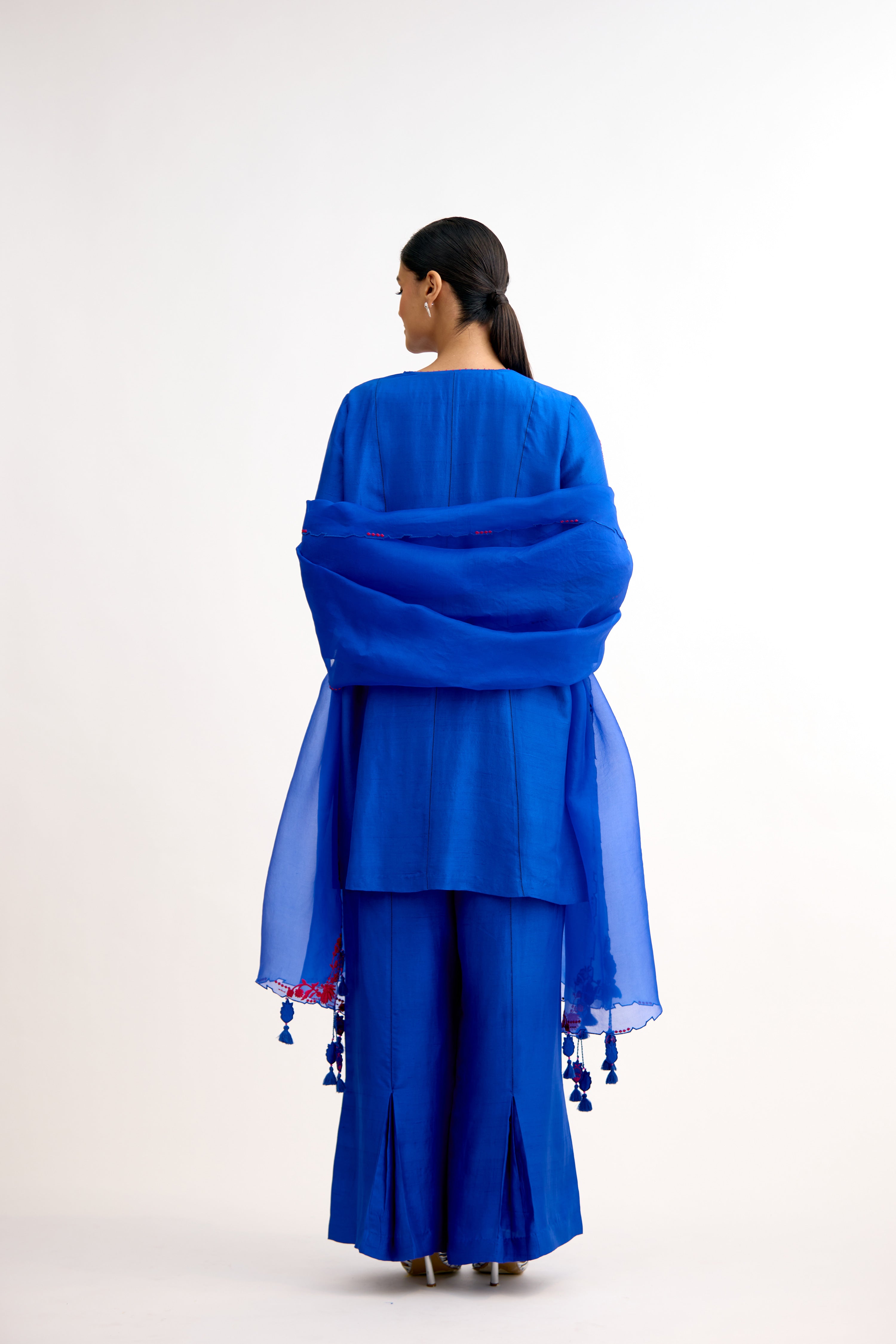Rajwada Duppion Silk Co-Ord Set