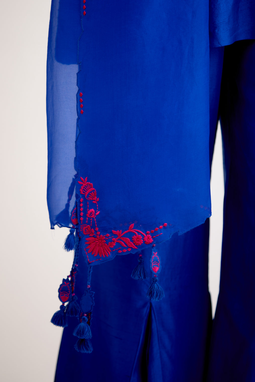 Rajwada Duppion Silk Co-Ord Set