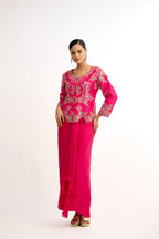 Zari Noor Indo Western