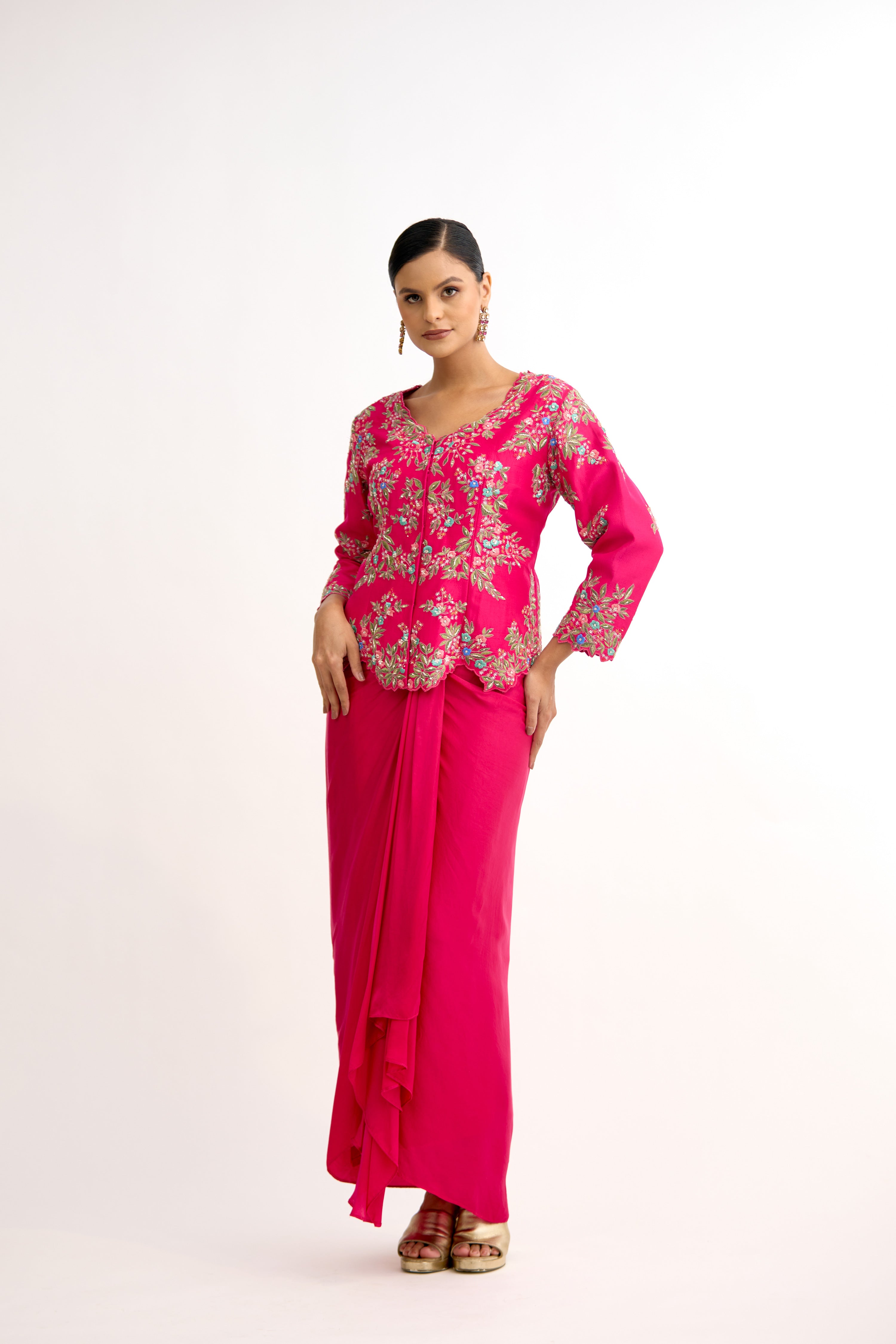 Zari Noor Indo Western
