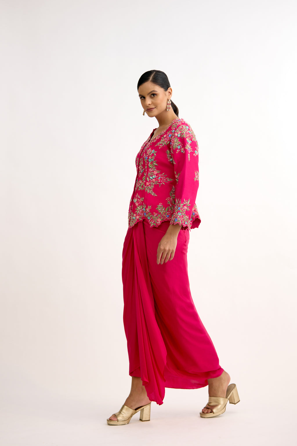Zari Noor Indo Western