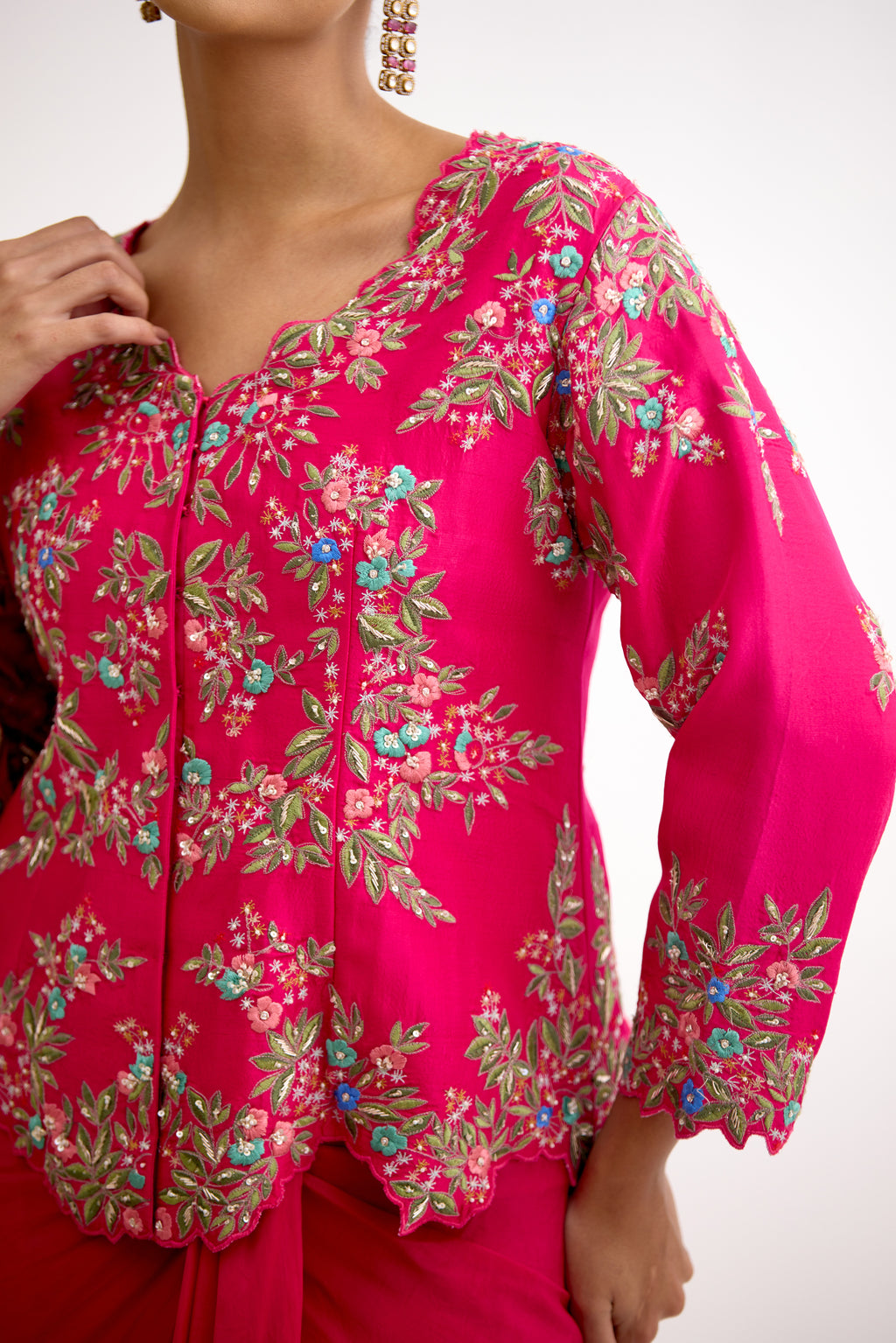Zari Noor Indo Western