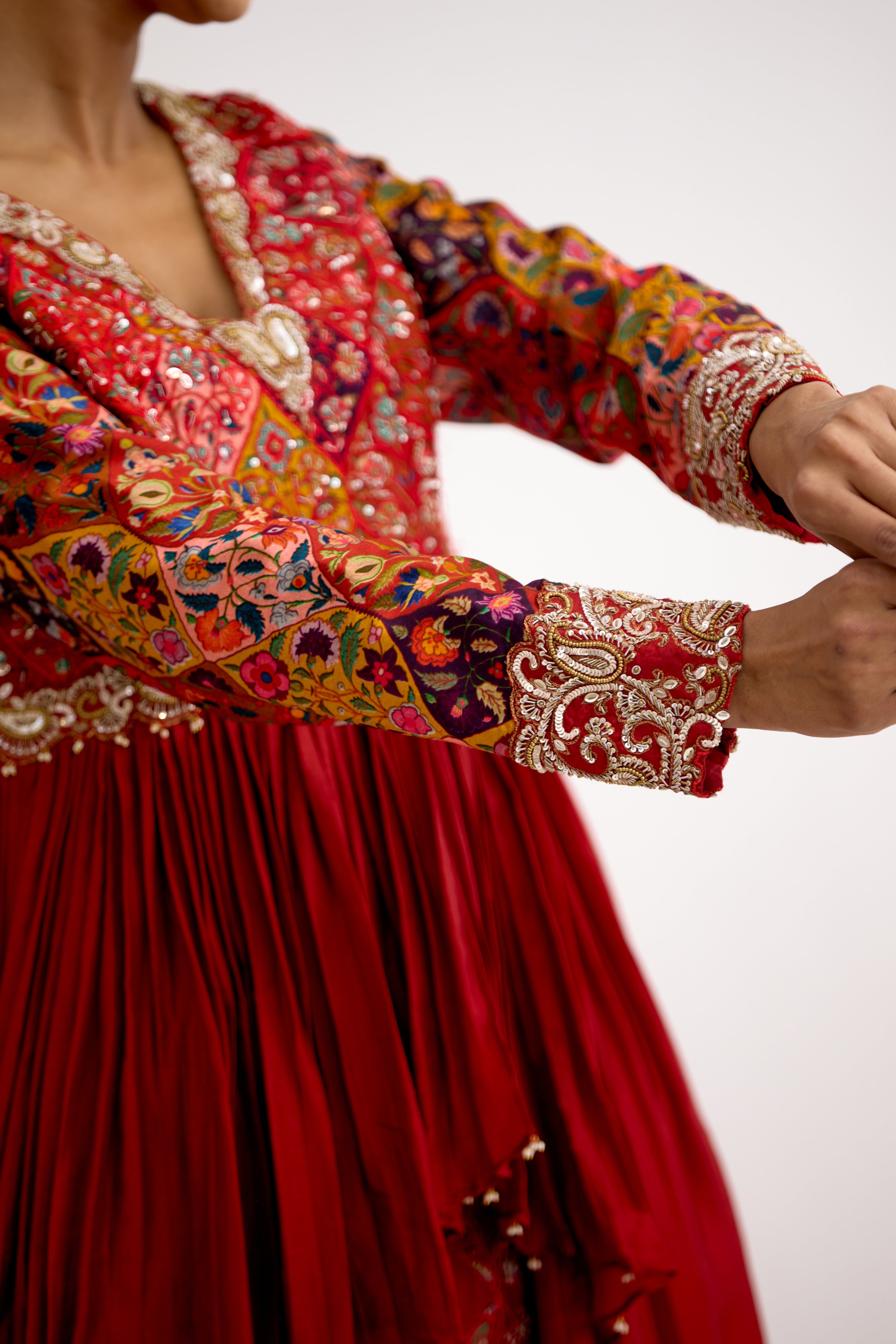 Royal Aura Dabka Indo Western