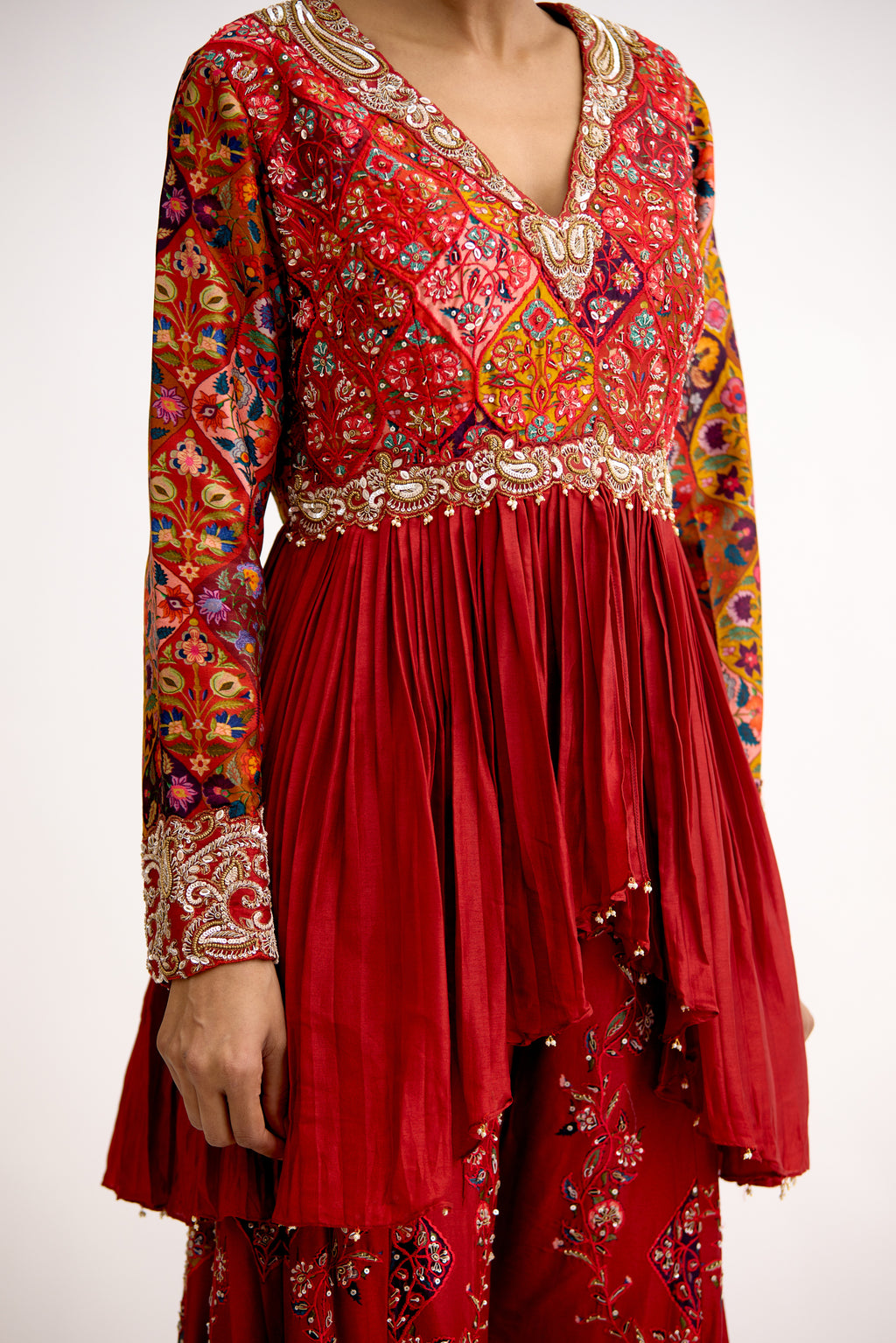 Royal Aura Dabka Indo Western