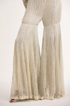 Rajkumari Aura Organza Indo Western With Cape Set