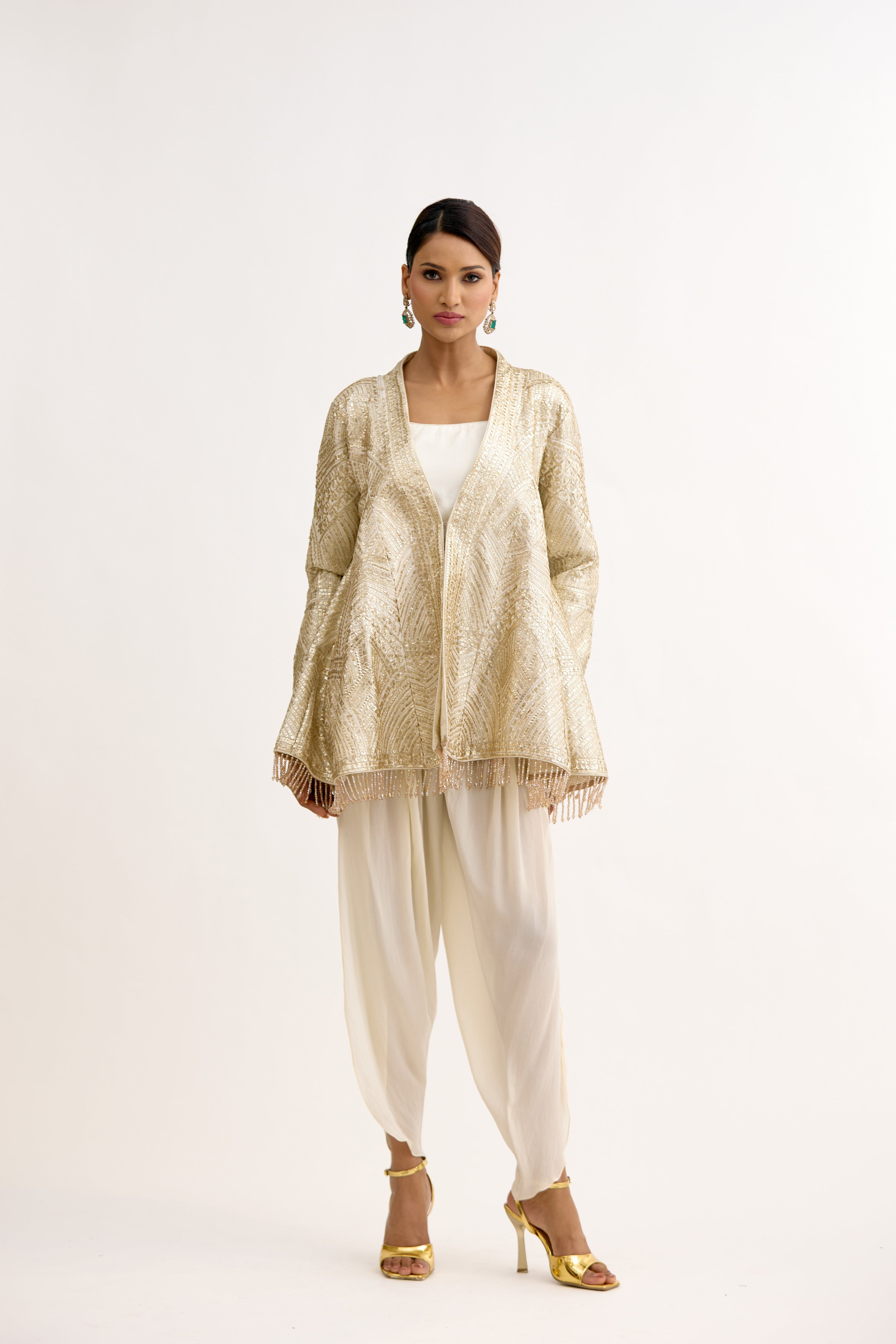 Elara Sequins Grace Indo Western