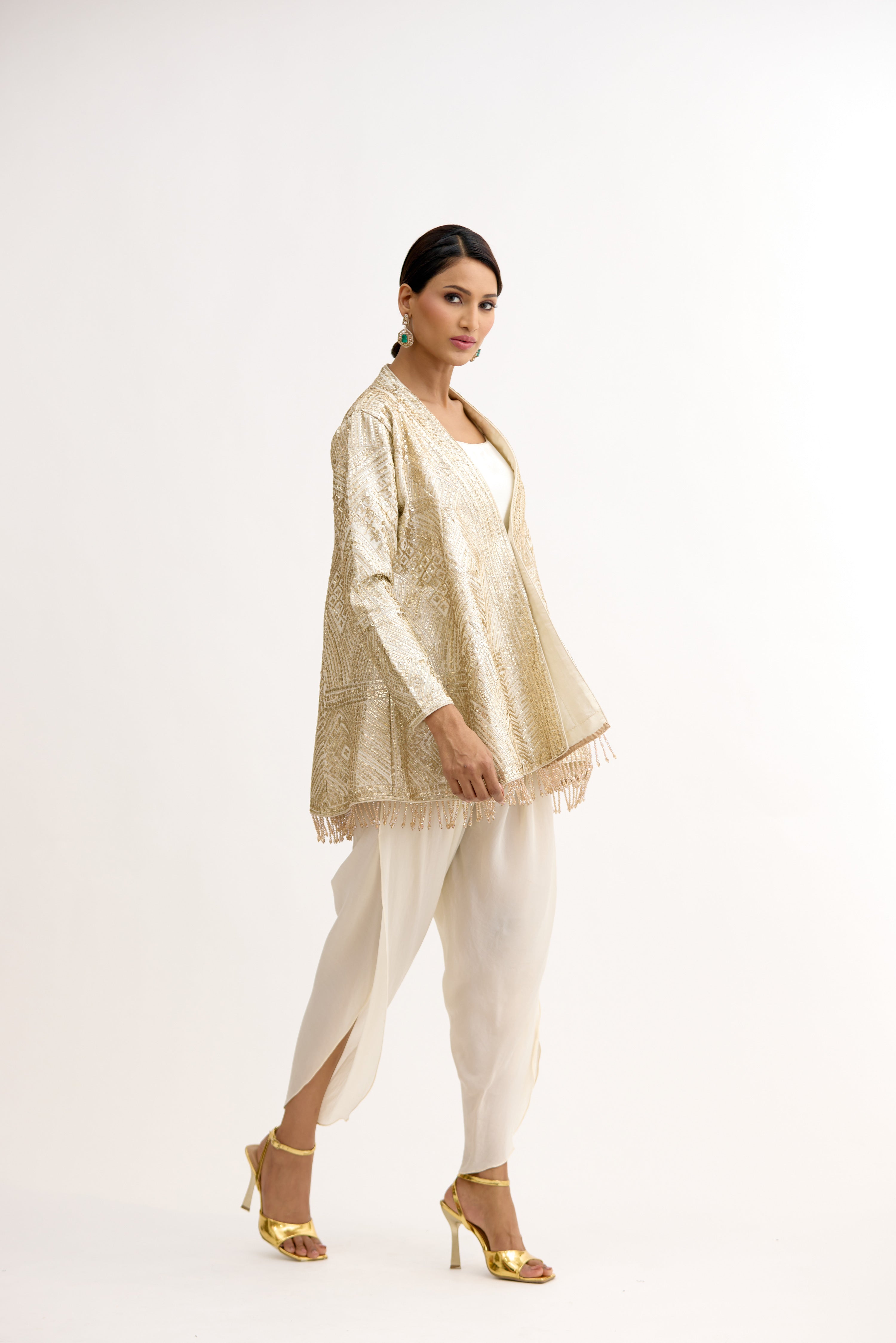 Elara Sequins Grace Indo Western