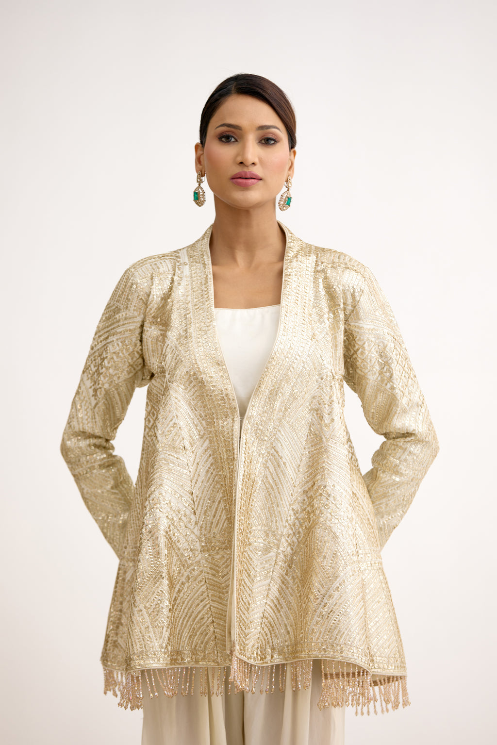Elara Sequins Grace Indo Western