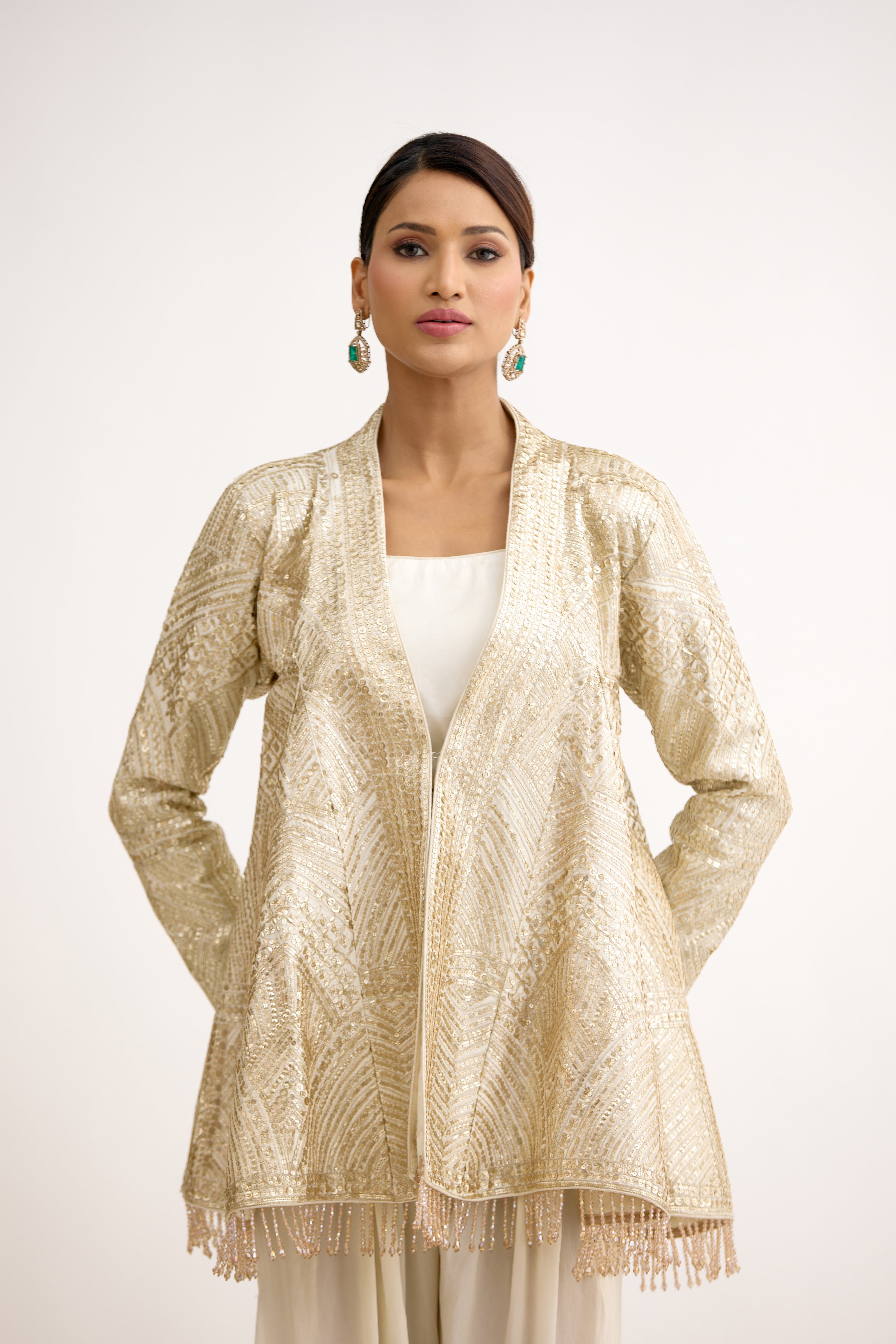 Elara Sequins Grace Indo Western