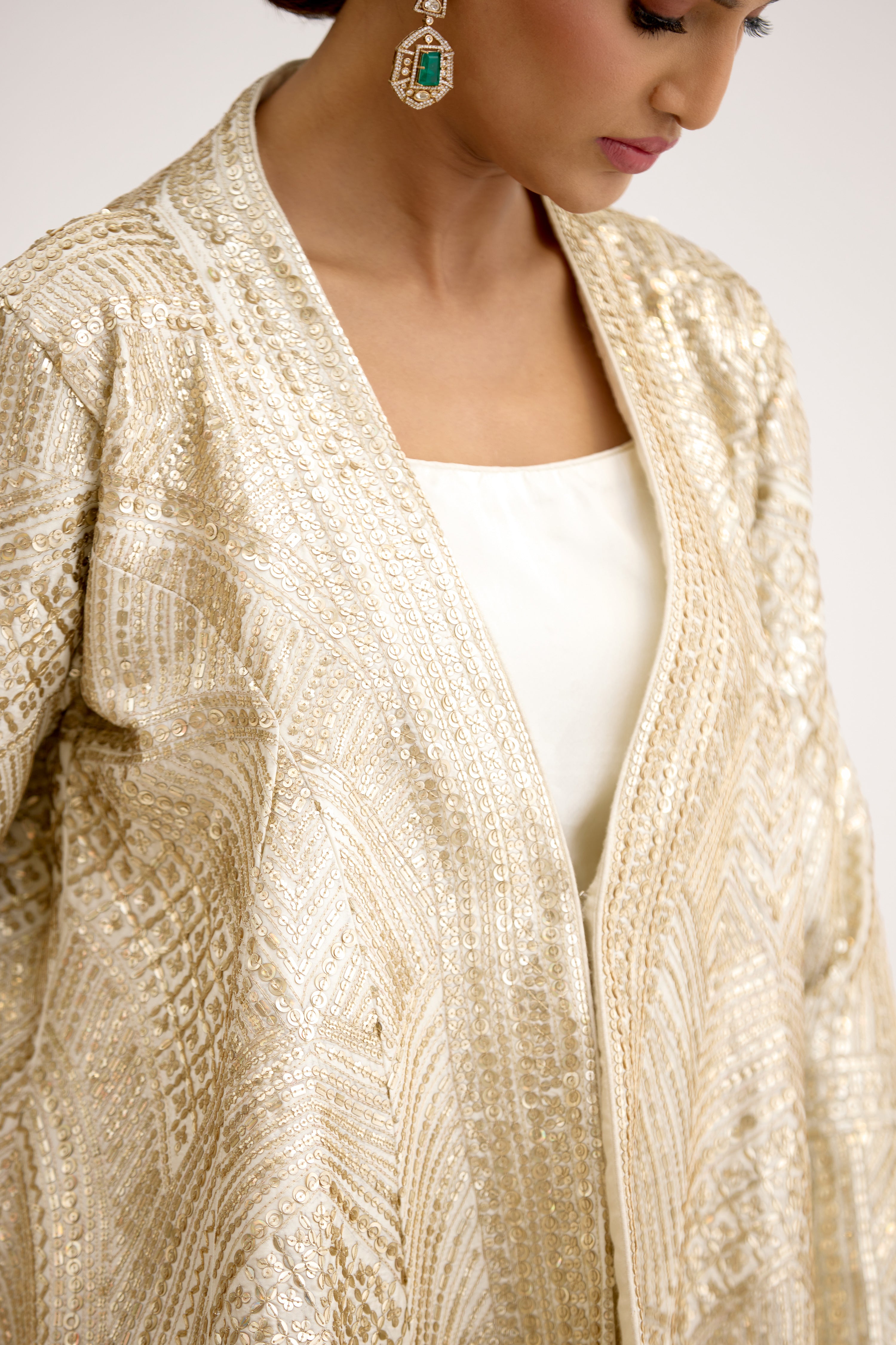 Elara Sequins Grace Indo Western