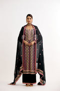 Ziva Crystal Zari Suit Set