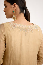 Aarzoo-e-Zar Tissue Sharara Suit Set