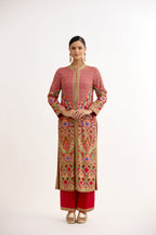 Riwaayat-e-Rang Mahal Georgette Straight Suit Set