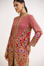 Riwaayat-e-Rang Mahal Georgette Straight Suit Set