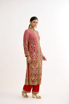 Riwaayat-e-Rang Mahal Georgette Straight Suit Set