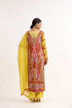 Noor Mahal Signature Georgette Straight Suit