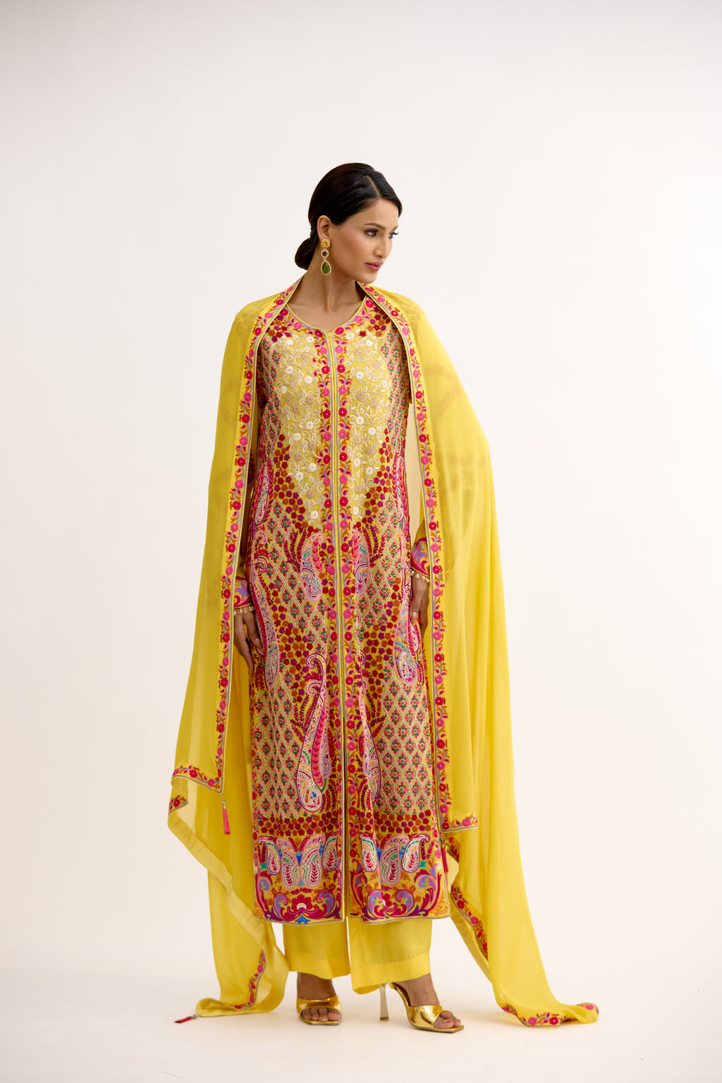 Noor Mahal Signature Georgette Straight Suit