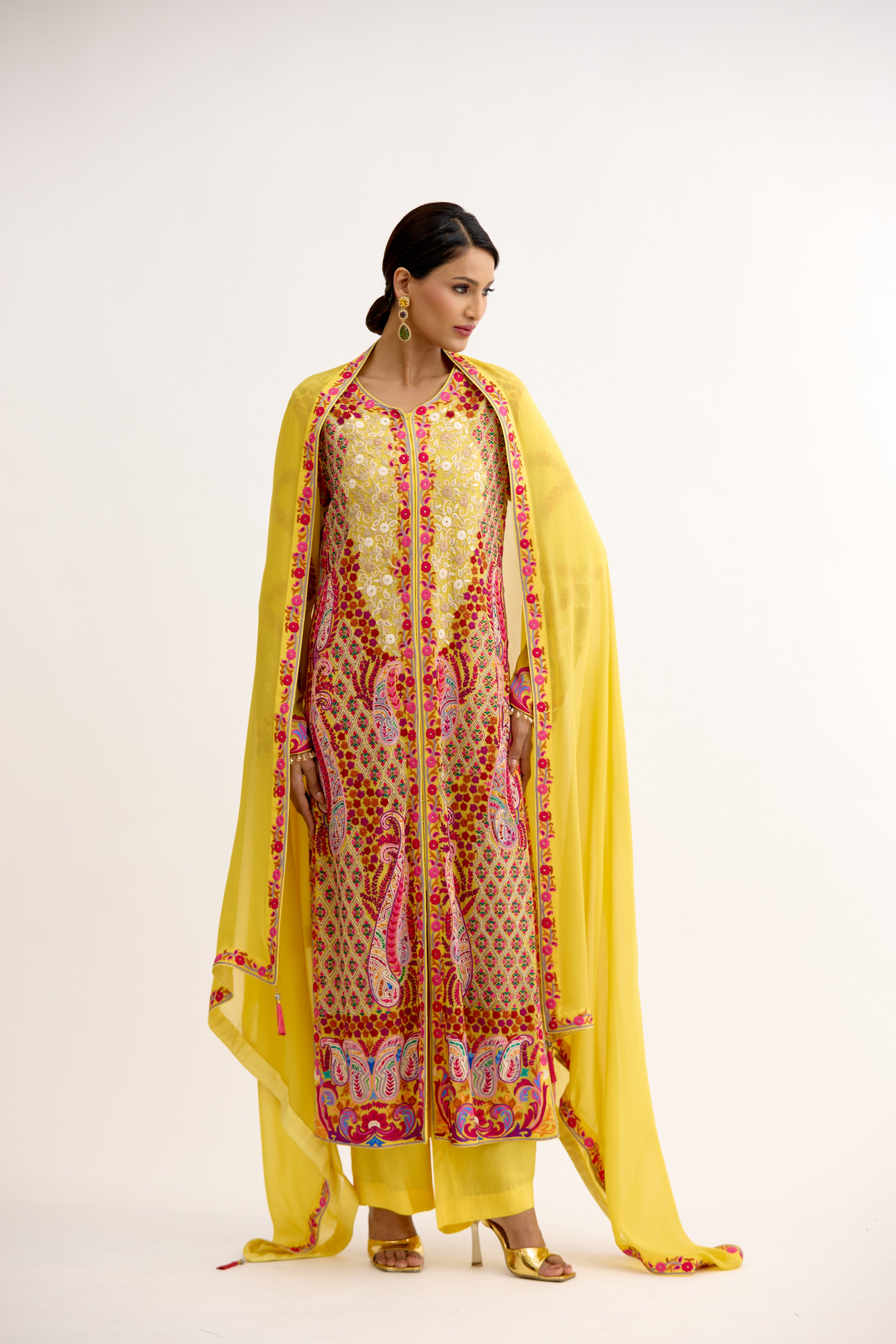 Noor Mahal Signature Georgette Straight Suit
