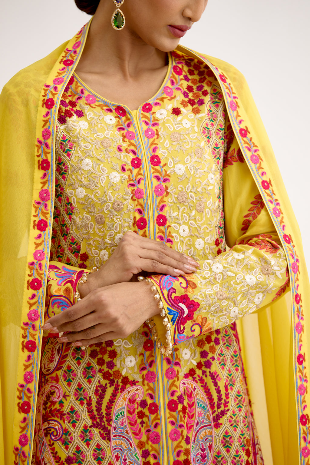 Noor Mahal Signature Georgette Straight Suit