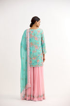 Jahanara Sequins Sharara Suit Set