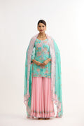 Jahanara Sequins Sharara Suit Set
