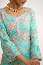 Jahanara Sequins Sharara Suit Set