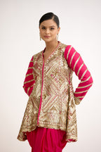 Veerangana Peplum Dhoti Suit Set