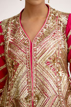 Veerangana Peplum Dhoti Suit Set