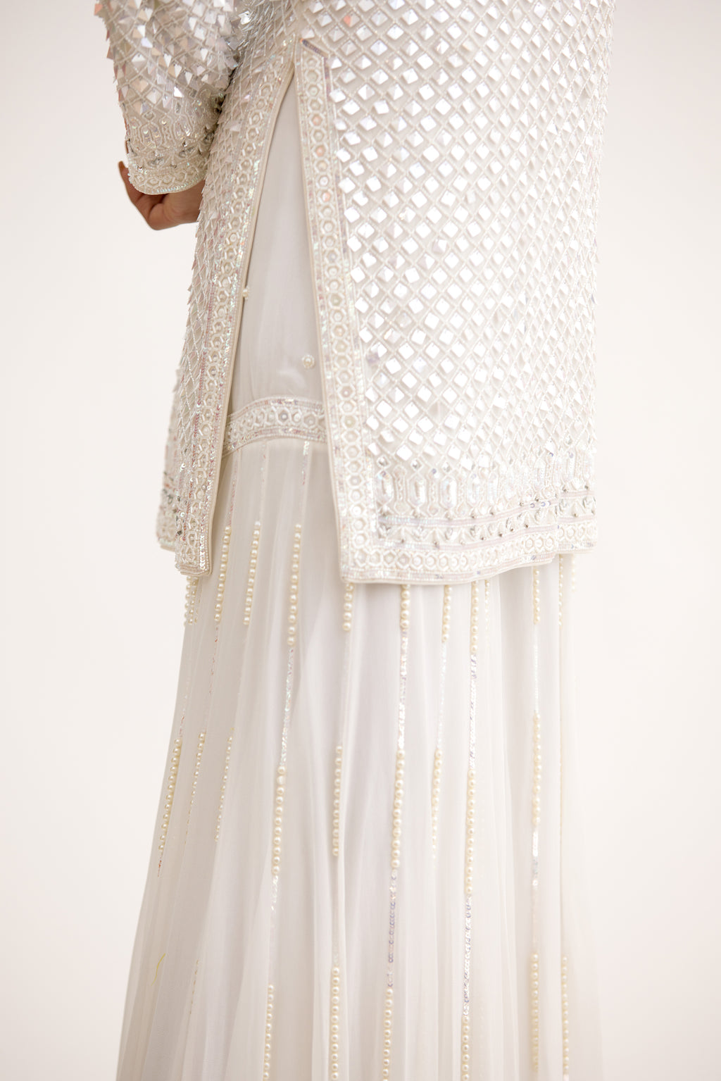 Swanoor Royal Frill Sharara Suit Set