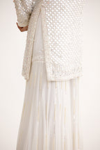Swanoor Royal Frill Sharara Suit Set
