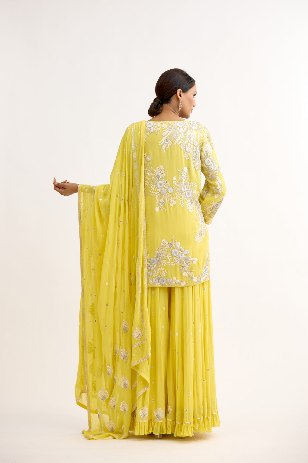 Sham-e-Awadh Royal Sharara Suit Set