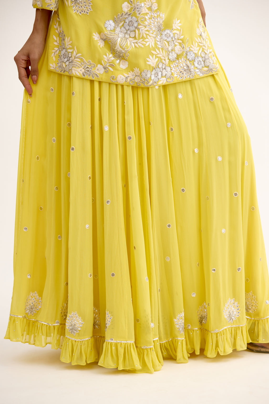 Sham-e-Awadh Royal Sharara Suit Set