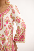 Adaa-e-Nawabi Georgette Sharara Suit Set