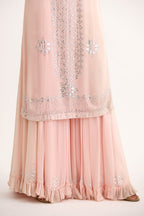 Contemporary Shahi Sharara Suit Set
