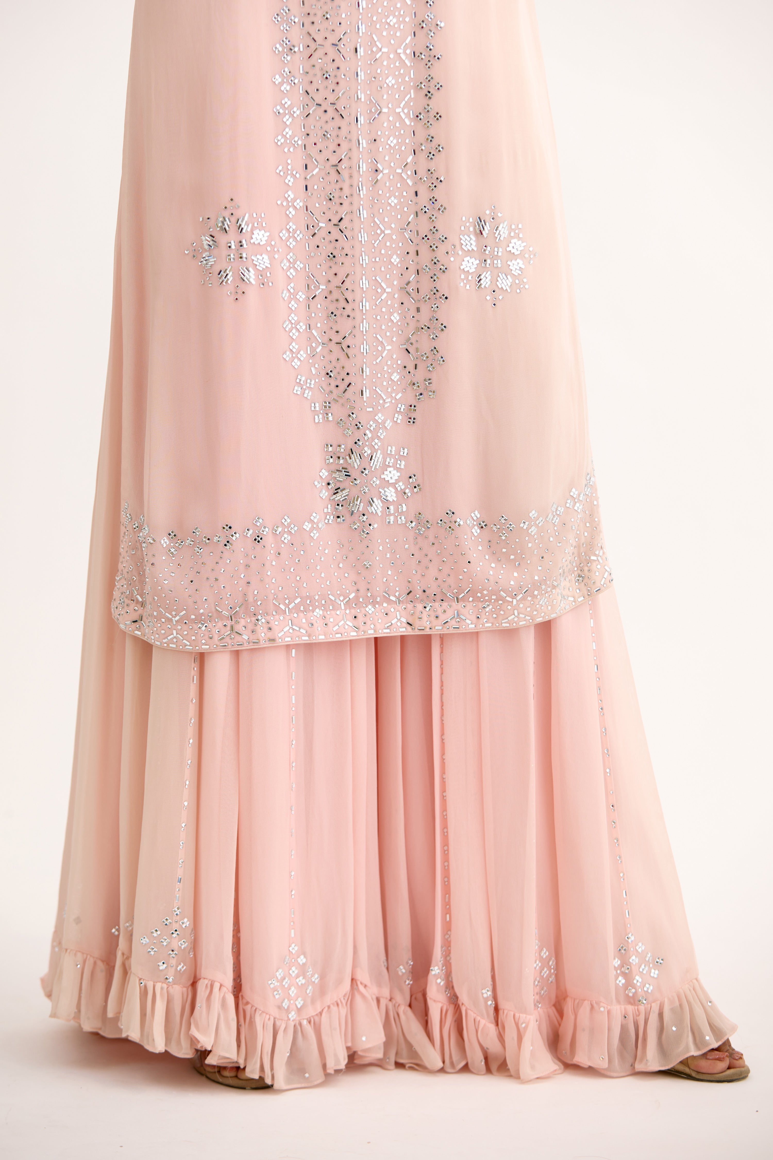 Contemporary Shahi Sharara Suit Set