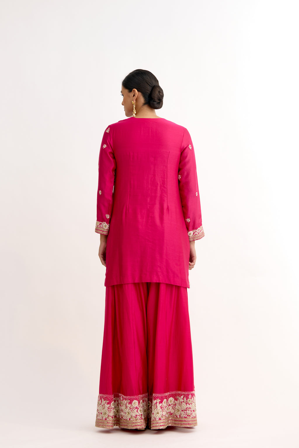 Ada-e-Begum Thread & Gotta Sharara Suit Set