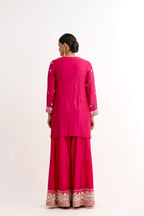 Ada-e-Begum Thread & Gotta Sharara Suit Set