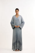 Elara Crystal Kaftan Dress