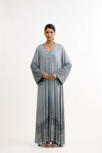 Elara Crystal Kaftan Dress