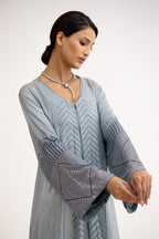 Elara Crystal Kaftan Dress
