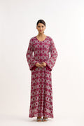 Zeenat-e-Sheesh Crystal Kaftan Dress