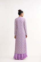 Crystal Riwaayat Georgette Sharara Suit Set