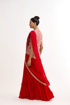Avyra Hand-Embellished Drape Saree