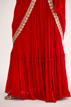 Avyra Hand-Embellished Drape Saree