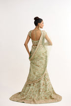 The Maharani Heirloom Zari-Dabka Crystal Lehenga Set